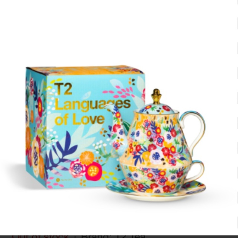T2 Languages of Love Tea for one Gift Giving